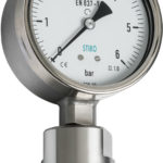pressure gauge with mini seal